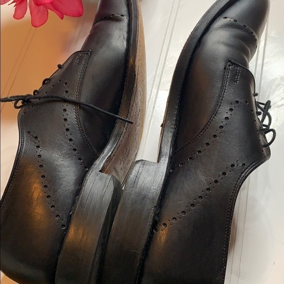 Allen Edmonds Black Leather Oxford Troy Sz 9. MS1351C